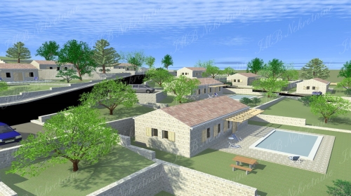 Building plot 18.500 m2 - Dubrovnik area
