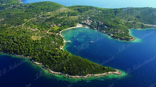 Building plot on beautiful Island near Dubrovnik