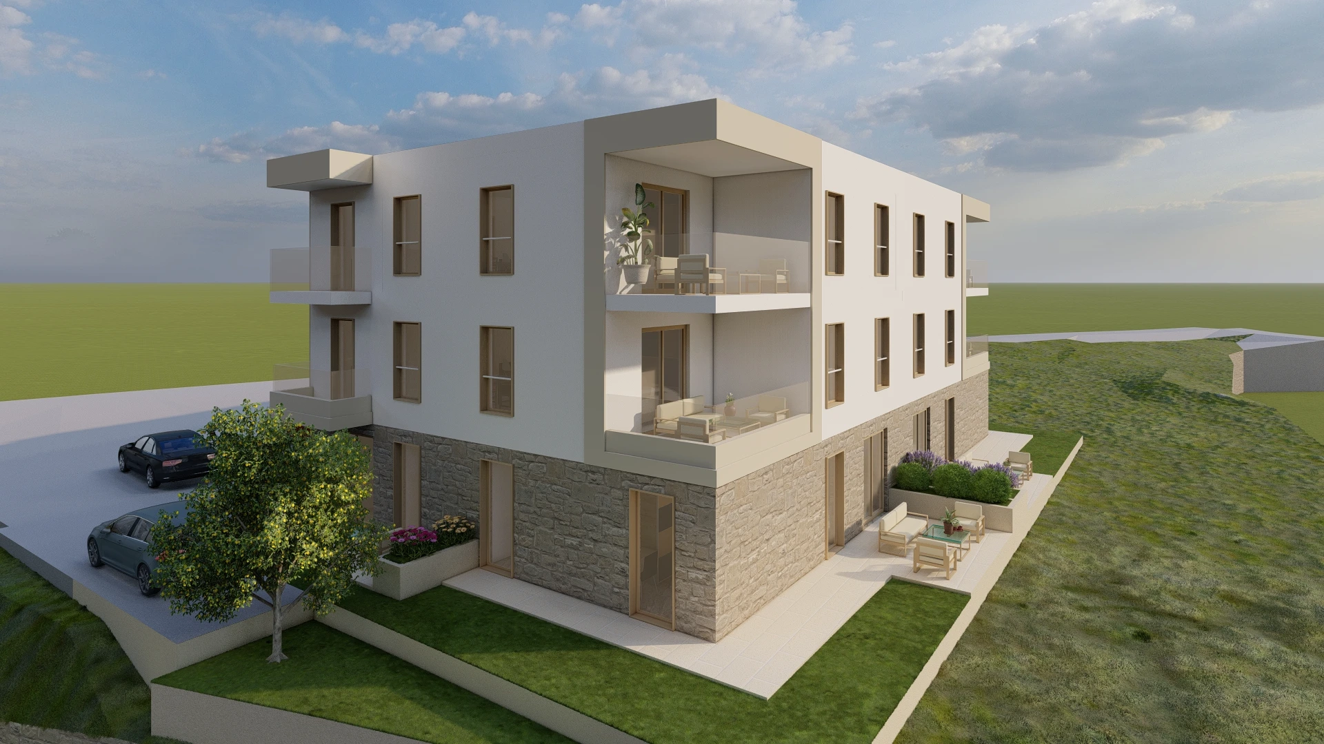 NOVO U PONUDI! - NOVOGRADNJA | Stanovi i apartmani | 43 m2 - 106 m2 | Dubrovnik okolica, Zvekovica