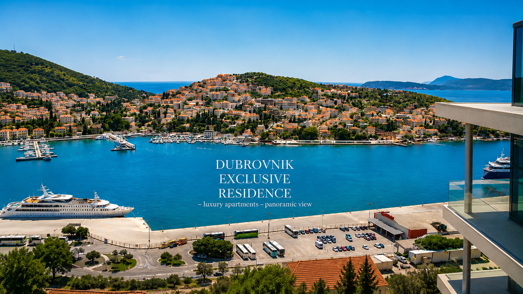NOVOGRADNJA | DUBROVNIK EXCLUSIVE RESIDENCE | Stan 88 m2 | 2 SS | Prizemlje | Pogled more