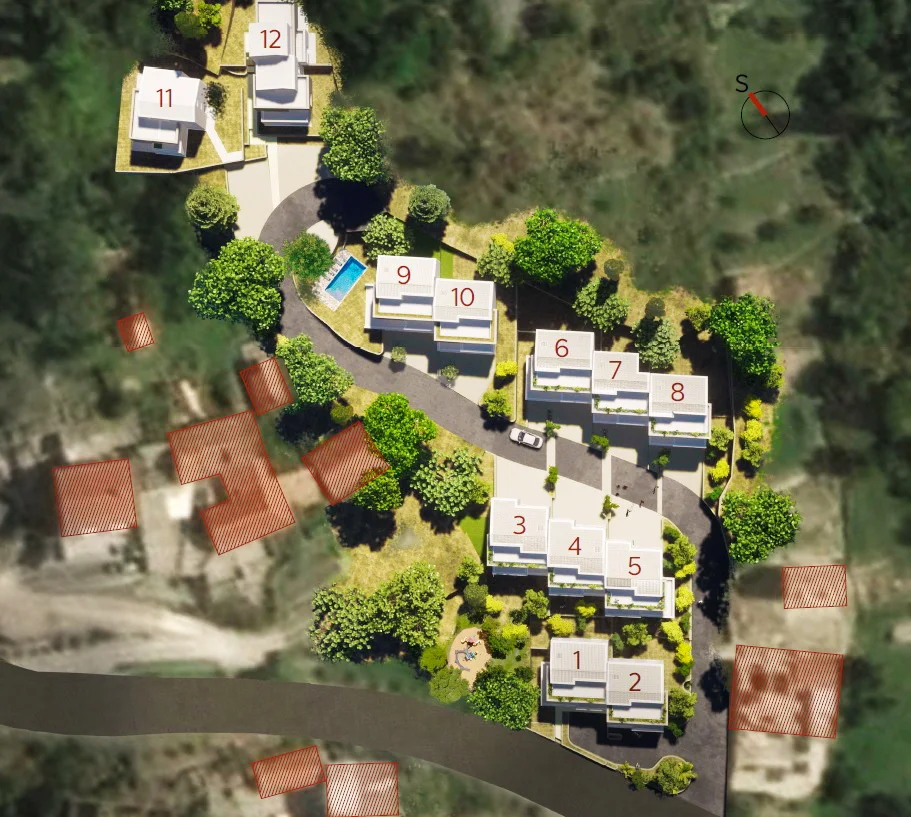 NOVOGRADNJA kompleks urbanih vila u zelenilu | Stan 99 m2 | 3 SS | S + Pr | Župa dubrovačka - EKSKLUZIVNA PRODAJA IMB