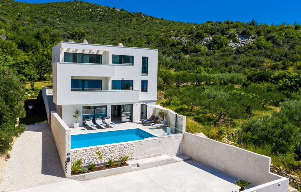 Luksuzna vila s bazenom u blizini plaže | Prekrasan pogled na more - Dubrovnik okolica